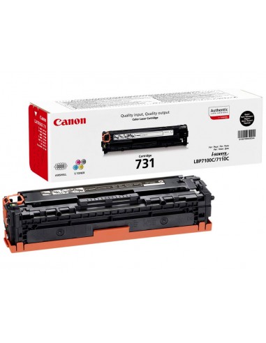 Toner canon 731 bk i-sensys lbp7100cn...