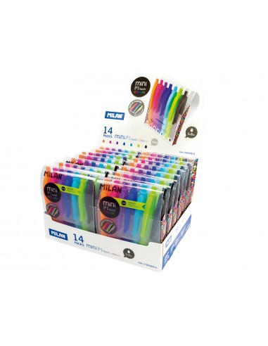 Boligrafo milan p1 retractil 1 mm...