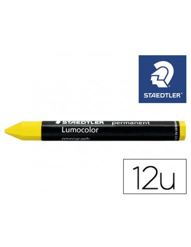 Cera staedtler para marcar amarillo...