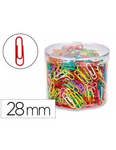 Clips colores liderpapel...