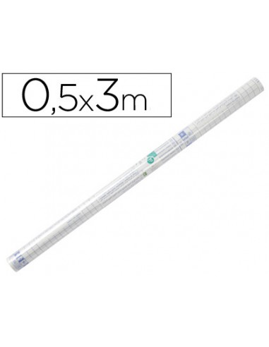 Rollo plastico adhesivo liderpapel...