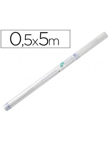 Rollo plastico adhesivo liderpapel...