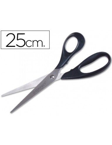 Tijera oficina q-connect inoxidable...