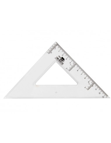 Escuadra liderpapel 20 cm plastico...