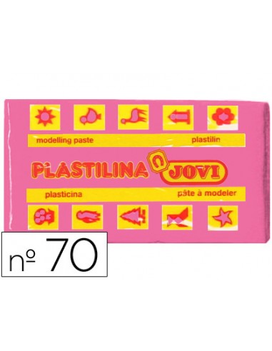 Plastilina jovi 70 rosa unidad tamaño...