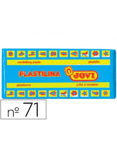 Plastilina jovi 71 azul claro unidad...