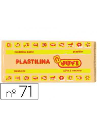 Plastilina jovi 71 carne unidad...