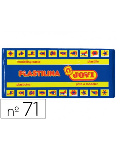 Plastilina jovi 71 azul oscuro unidad...