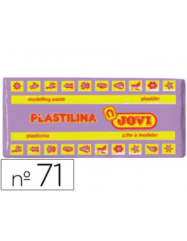 Plastilina jovi 71 lila unidad tamaño...