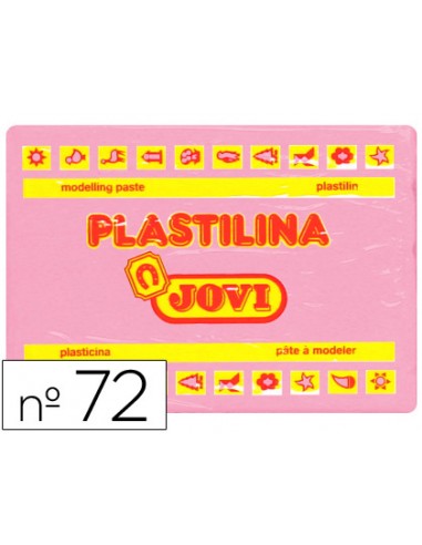 Plastilina jovi 72 rosa unidad tamaño...