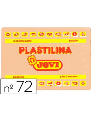 Plastilina jovi 72 carne unidad...