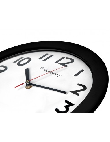 Reloj q-connect de pared plastico...