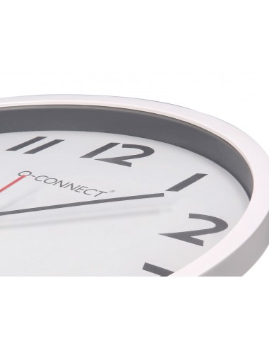 Reloj q-connect de pared plastico...