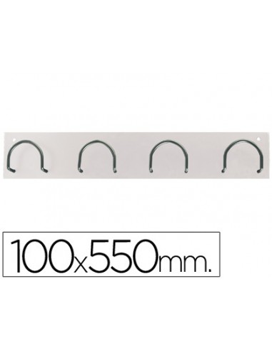 Perchero metalico 611 pared 4...