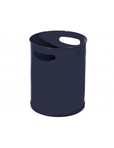 Papelera metalica con asas... 2