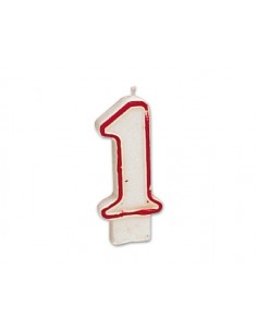 Vela cumpleaños liderpapel nº1