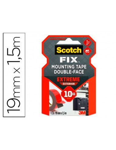 Soporte adhesivo cinta scotch doble...