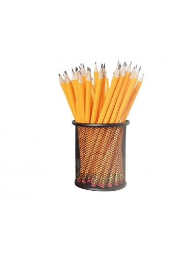 Cubilete portalapices q-connect negro...