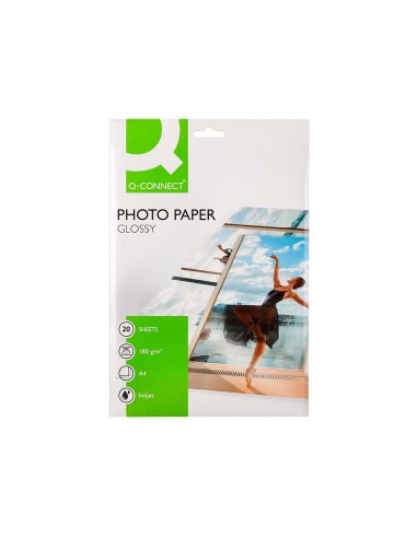 Papel q-connect foto glossy kf01103...