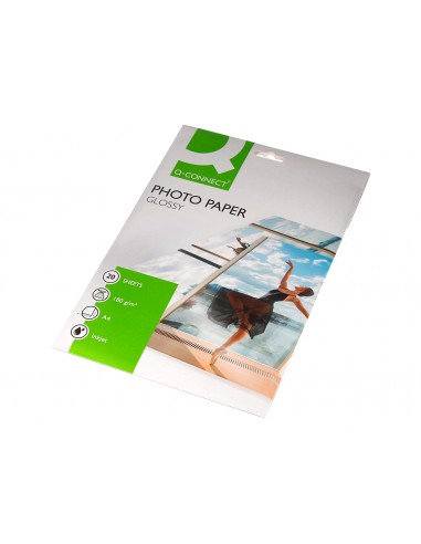 Papel q-connect foto glossy kf01103...