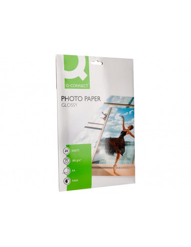 Papel q-connect foto glossy kf01103...