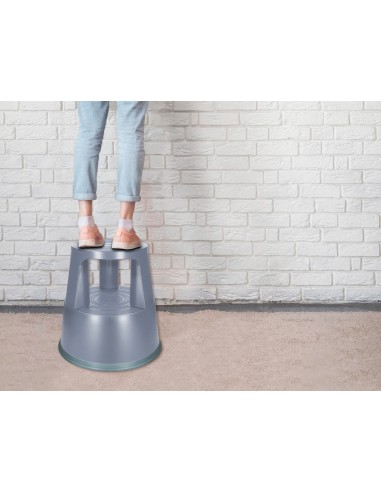 Taburete q-connect ruedas retractiles...