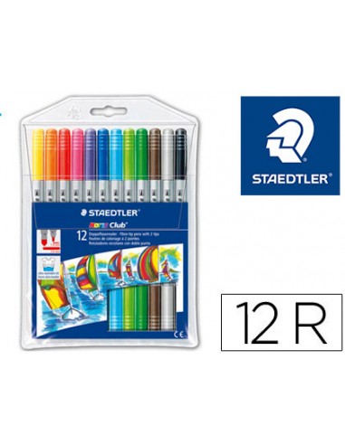 Rotulador staedtler noris club doble...