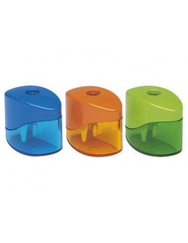 Sacapuntas m+r metalico pequeño 1 uso...