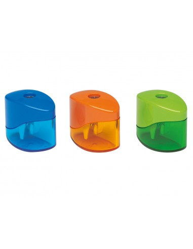 Sacapuntas m+r metalico pequeño 1 uso...