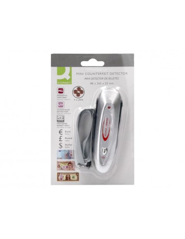 Detector q-connect de billetes falsos...