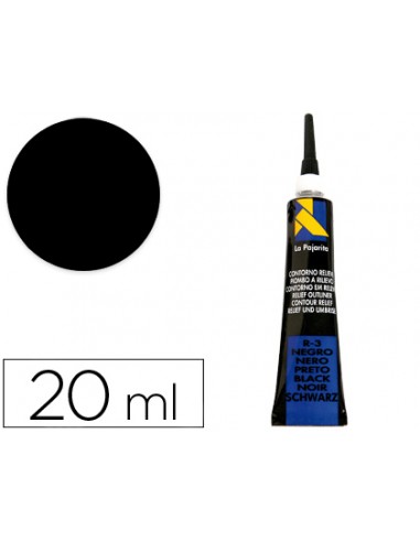 Contorno relieve la pajarita negro...