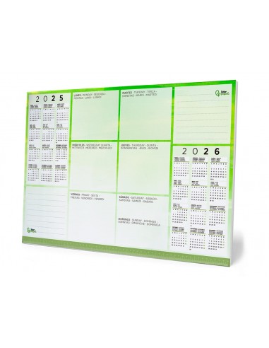 Planning sobremesa semanal liderpapel...