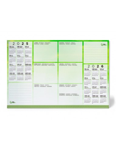 Planning sobremesa semanal liderpapel...