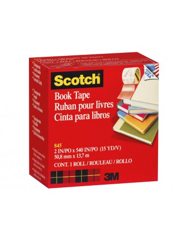 Cinta adhesiva scotch 845 book tape...