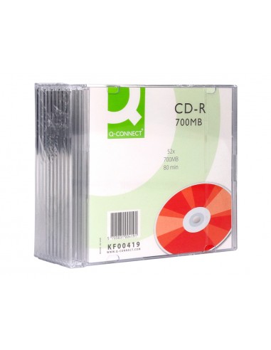 Cd-r q-connect capacidad 700mb...