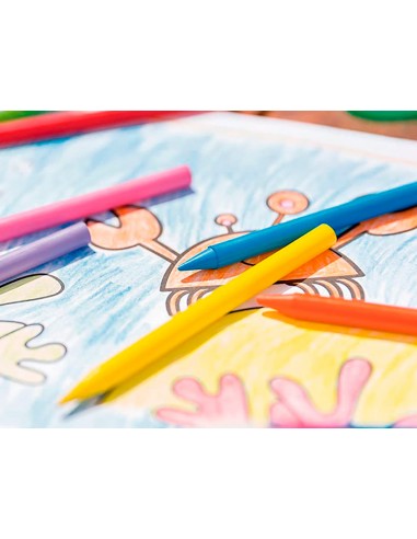 Lapices cera plastidecor caja de 36...