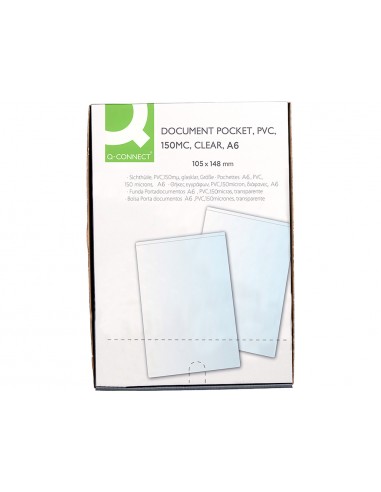 Funda portadocumento q-connect din a6...