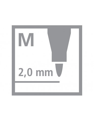 Rotulador escolar stabilo powe r caja...