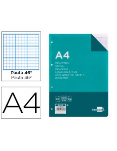Recambio liderpapel a4 100...