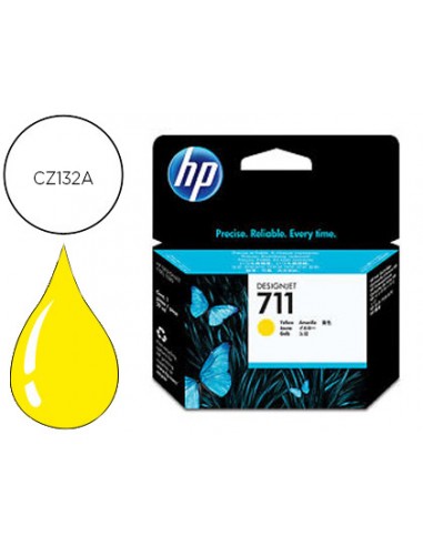 Ink-jet hp n.711 amarillo 29 ml...