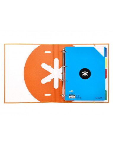 Carpeta con recambio antartik a4...