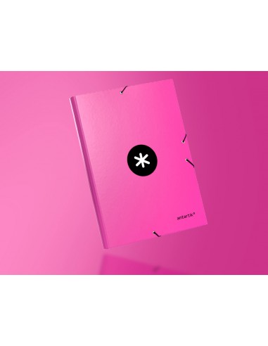 Carpeta antartik gomas a4 3 solapas...