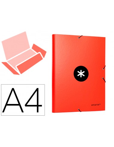 Carpeta antartik gomas a4 3 solapas...