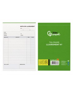 Talonario liderpapel...