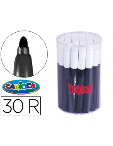 Rotulador carioca jumbo negro punta...