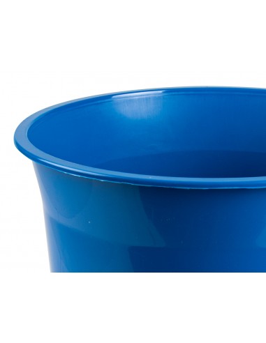 Papelera plastico q-connect azul...