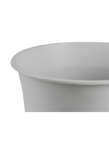 Papelera plastico q-connect gris...