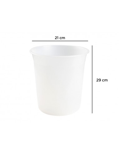 Papelera plastico q-connect...