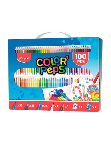 Estuche pintura maped color peps kit...