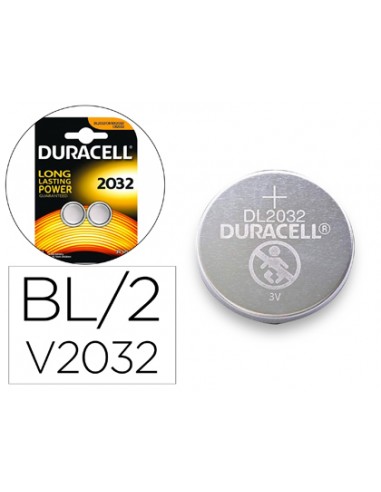 Pila duracell alcalina boton cr2032...